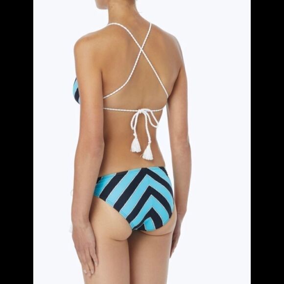 Michael Kors nautical rope stripe bikini. Large. NWT - Picture 5 of 10
